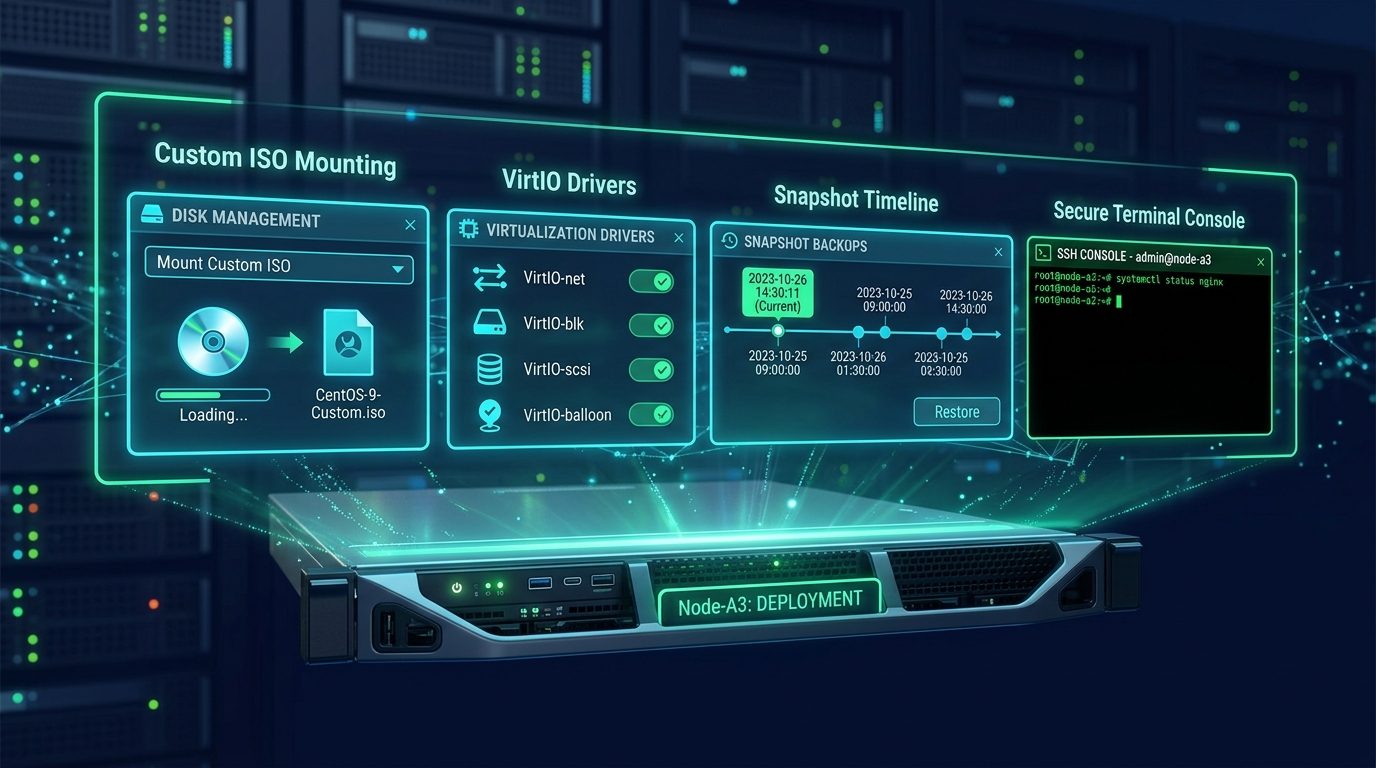 Netcup SCP 控制面板实战手册：挂载自定义 ISO、安装 Windows Server 与快照迁移 | Netcup.blog